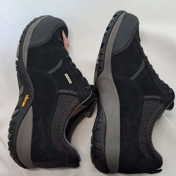 Dansko Paisley Waterproof Women's Black Wide Width Sneakers - Picture 8 of 10